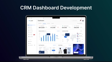 Custom Admin Dashboards and CRM Web App Development Services